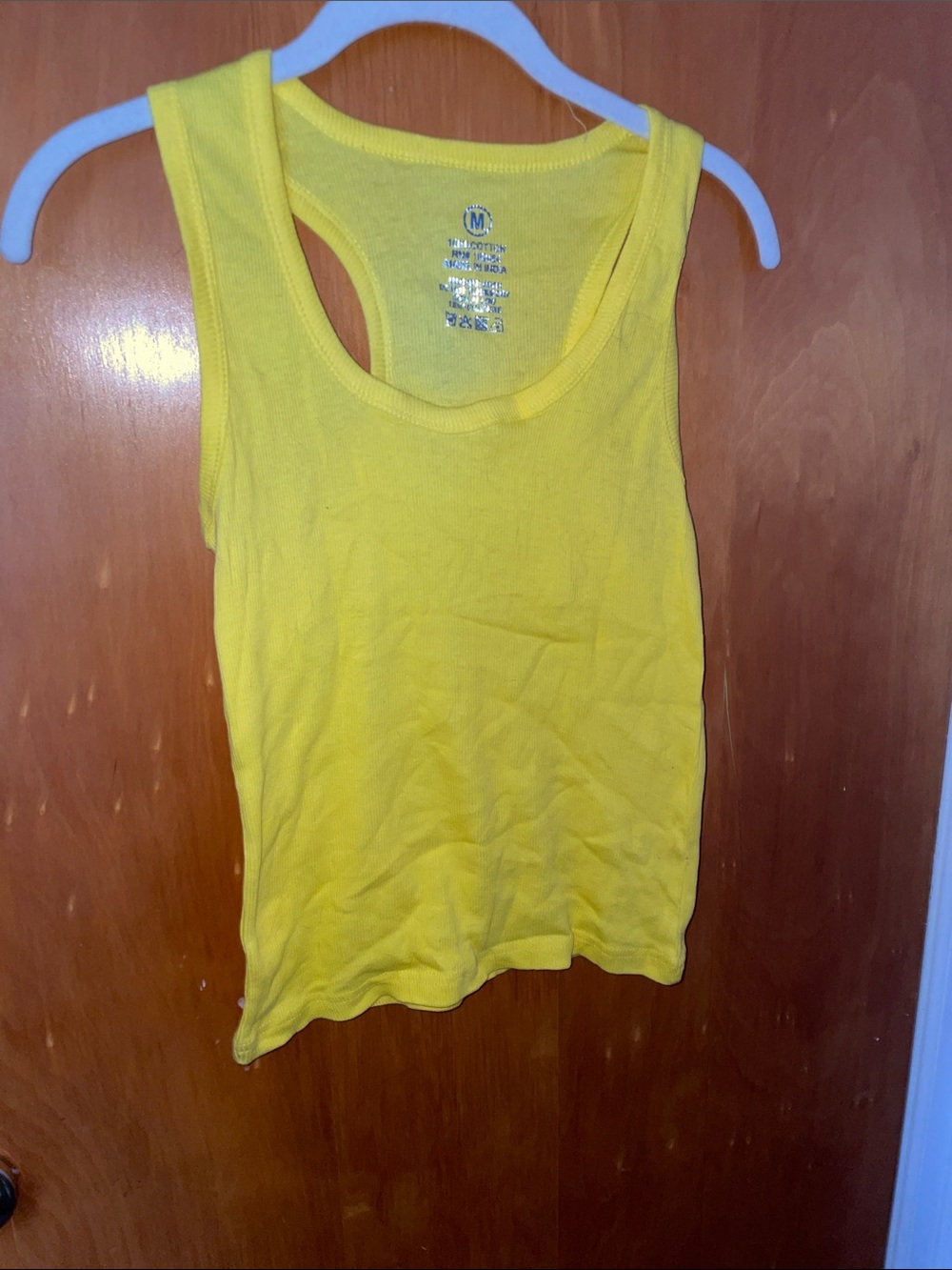 Yellow Ribbed Tank 💛 - Picture 9 of 10